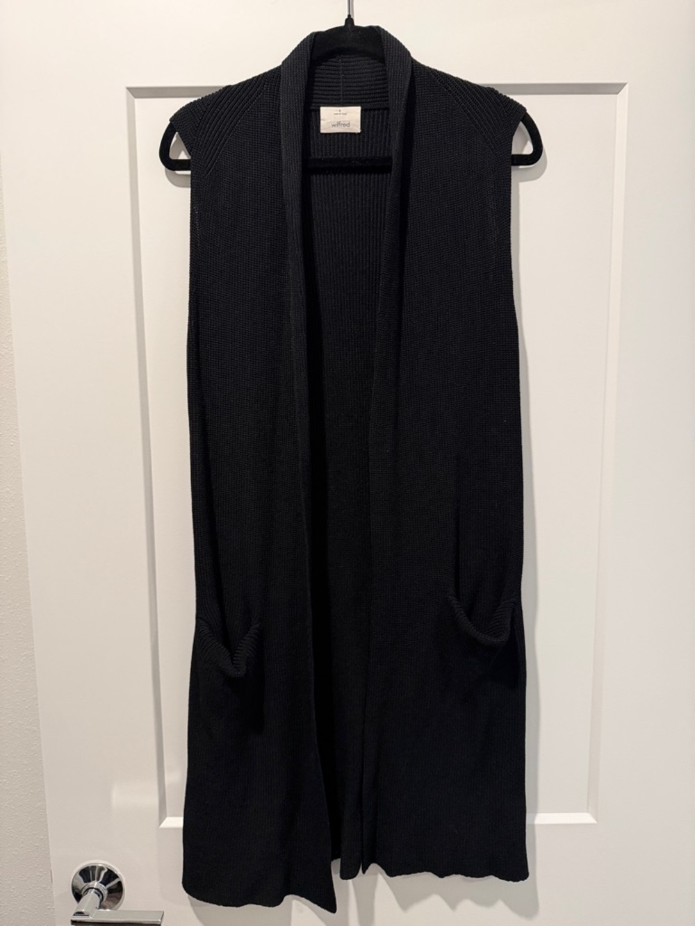 Wilfred Long Knit Vest